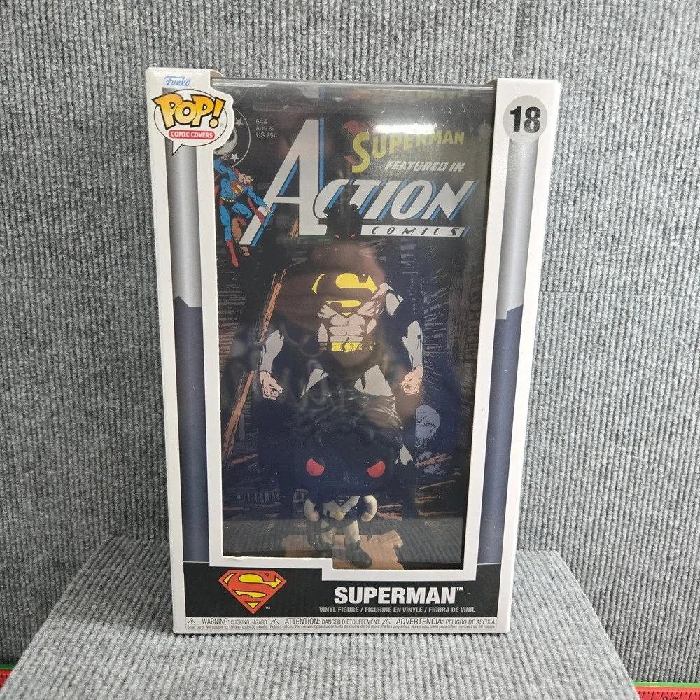 Funko Pop! Comic Covers‎ Superman #18 Action Comics Hard Case